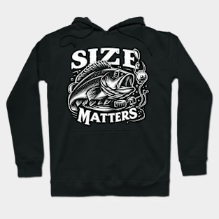 Size Matters fishing Hoodie